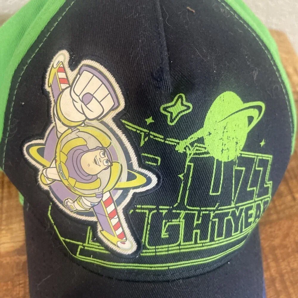 Disney Pixar Toy Story Buzz Lightyear To Infinity & Beyond Adjustable YOUTH Hat
